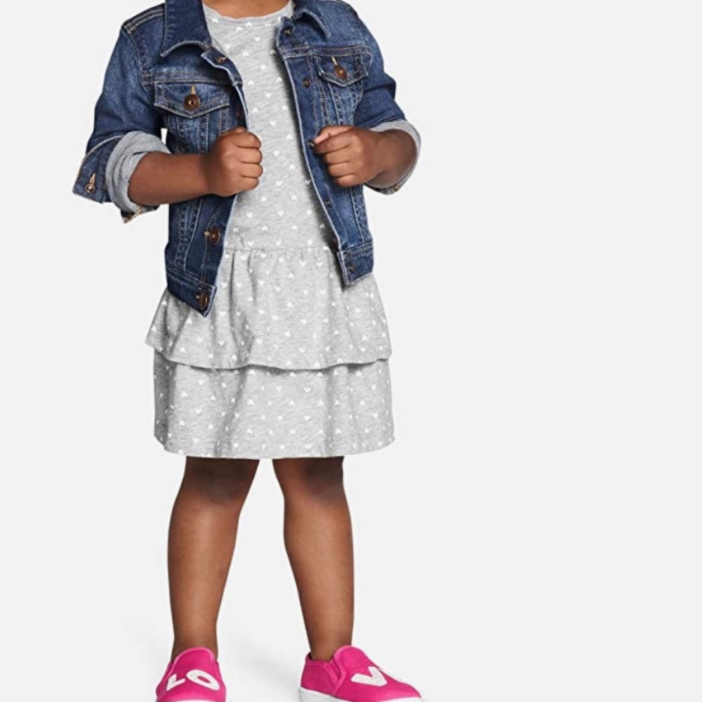 Simple Joys by Carter's Toddler Girls' Denim Jacket 24M
